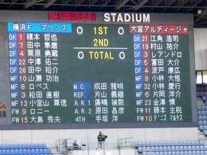 大宮戦0対0