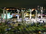 日産スタジアムの夜景