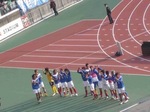 横浜F・マリノス、勝利の歓喜