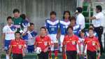 山瀬功治、中澤佑二、栗原勇蔵入場