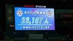 入場者数23167人