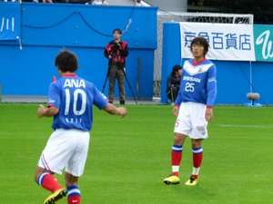 山瀬功治と中村俊輔