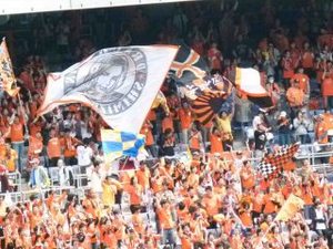 清水エスパルスのゴール裏サポーター
