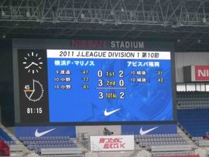 横浜F・マリノス vs アビスパ福岡 3−2
