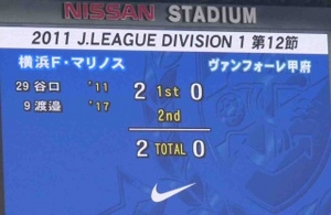 渡邉千真の得点