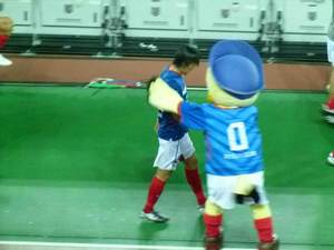 マリノス君と中村俊輔