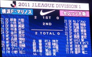 横浜F・マリノス vs セレッソ大阪 2−0