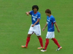 中澤佑二と渡邉千真