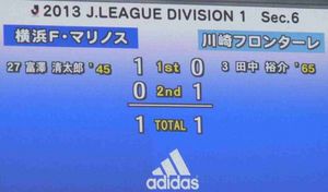 横浜F・マリノスvs川崎フロンターレ