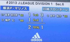 横浜F・マリノスvs川崎フロンターレ