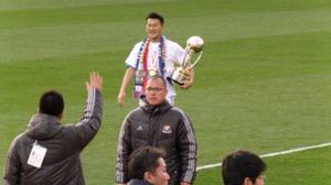 天皇杯優勝の横浜F・マリノス富澤清太郎