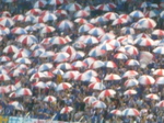 勝利の喜び
