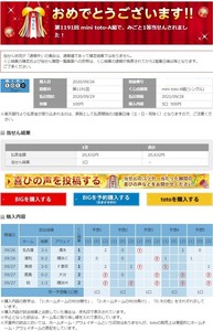 minitoto1191 おめでとうございます